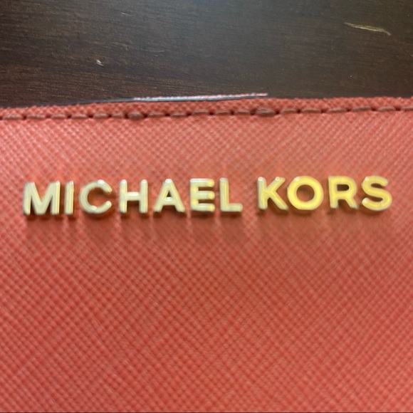 Michael Kors Jet Set Flat Slim Bifold Saffiano Wallet - Picture 2 of 3